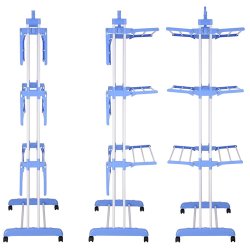 SDH172 Suszarka na pranie 3-poziomowa składana
