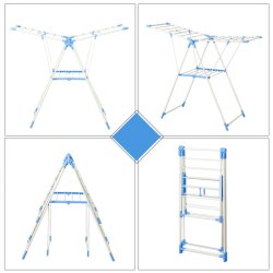 Suszarka na pranie dwupoziomowa rozkładana