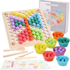 Ukladanka sensorryczna Montessori mozaika