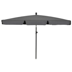 Parasol balkonowy prostokątny 200x130cm Grafitowy