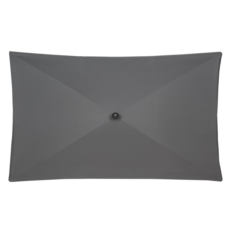 Parasol balkonowy prostokątny 200x130cm Grafitowy