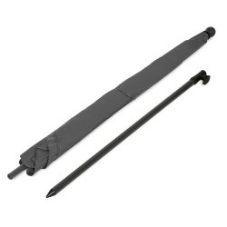 Parasol balkonowy prostokątny 200x130cm Grafitowy