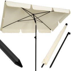 Parasol balkonowy prostokątny 200x130cm Ecru