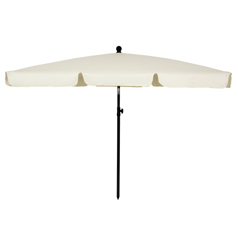 Parasol balkonowy prostokątny 200x130cm Ecru