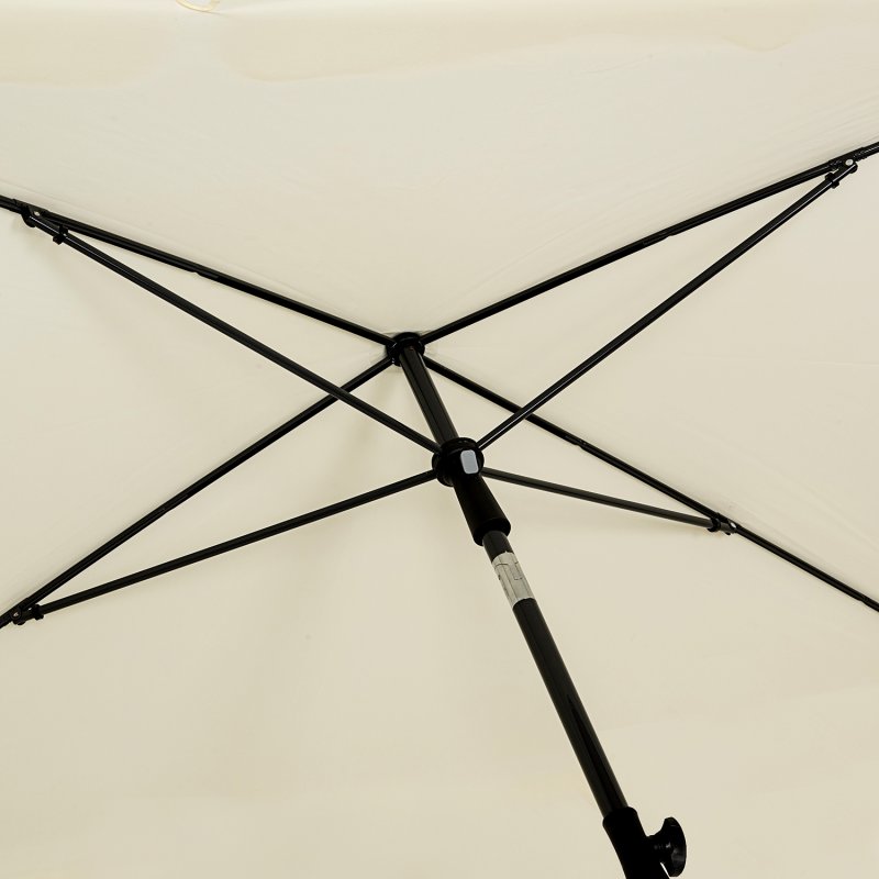 Parasol balkonowy prostokątny 200x130cm Ecru
