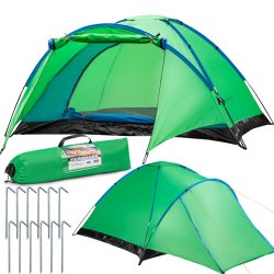 SDH098 Namiot turystyczny Sternhoff Zielony 6os.
