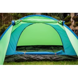 SDH098 Namiot turystyczny Sternhoff Zielony 6os.