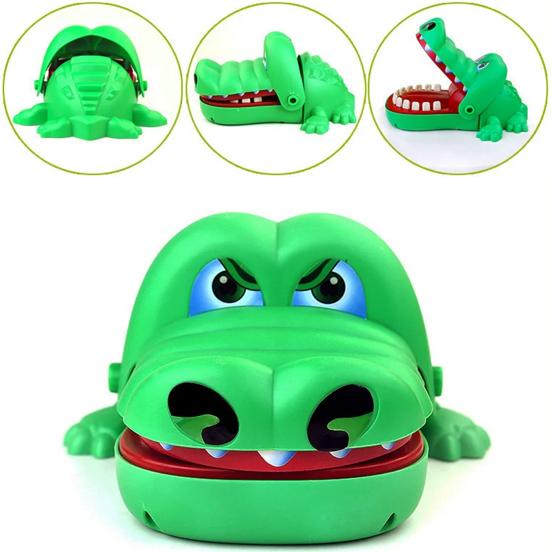 Krokodyl u dentysty chory ząbek Krokodyl u dentysty chory ząbek