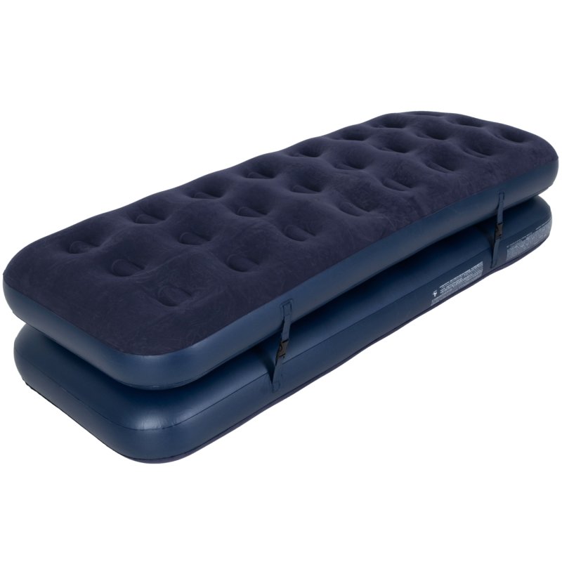 Materac jednoosobowy z poduszką 2 sztuki