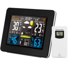 Wielofunkcyjna Stacja pogodowa + Higrometr + Barometr + Budzik + Kalendarz