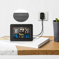 Wielofunkcyjna stacja pogodowa LCD