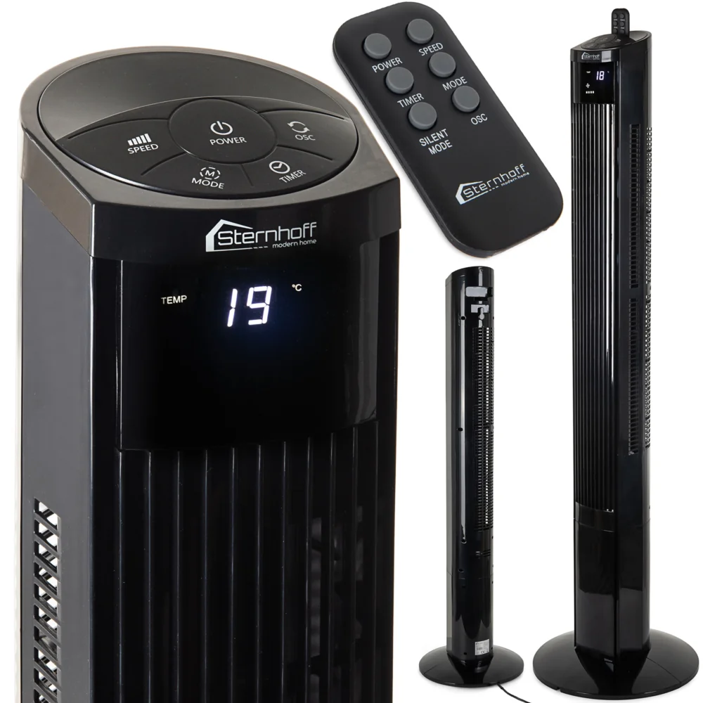 Wentylator kolumnowy z pilotem LED 120W Wentylator kolumnowy z pilotem LED 120W