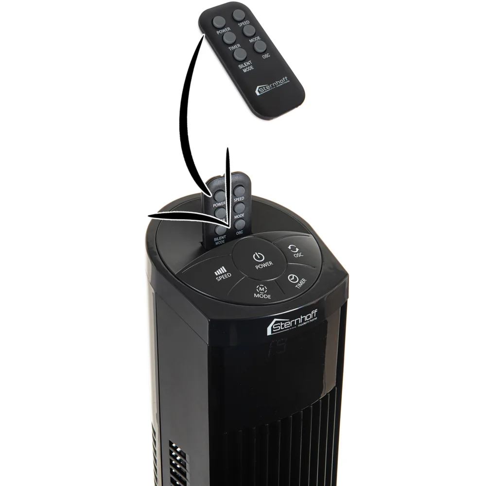 Wentylator kolumnowy z pilotem LED 120W Wentylator kolumnowy z pilotem LED 120W