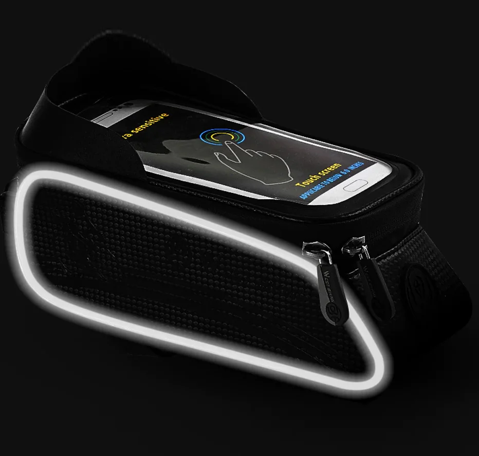 Torba rowerowa na ramę sakwa + Uchwyt na telefon Torba rowerowa na ramę sakwa + Uchwyt na telefon