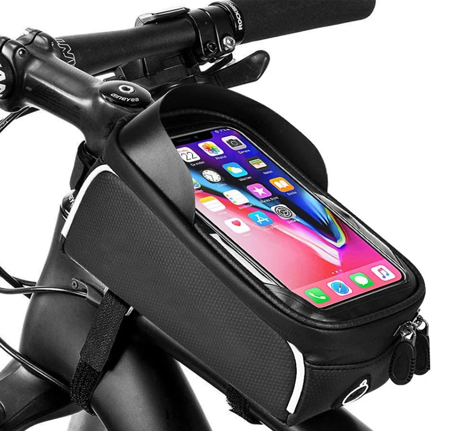 Torba rowerowa na ramę sakwa + Uchwyt na telefon Torba rowerowa na ramę sakwa + Uchwyt na telefon