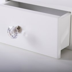 SDH159 Toaletka kosmetyczna z oświetleniem+taboret