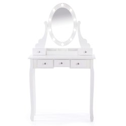 SDH159 Toaletka kosmetyczna z oświetleniem+taboret