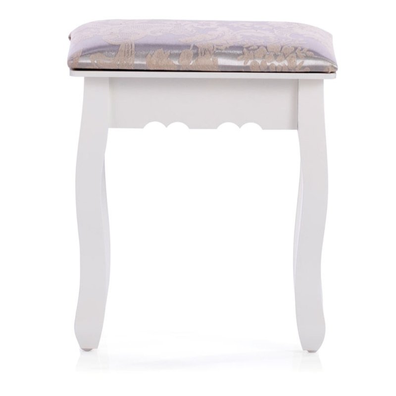 SDH159 Toaletka kosmetyczna z oświetleniem+taboret