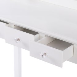 SDH158 Toaletka kosmetyczna z oświetleniem+taboret