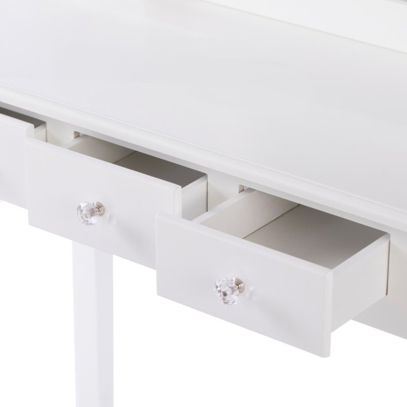 SDH158 Toaletka kosmetyczna z oświetleniem+taboret