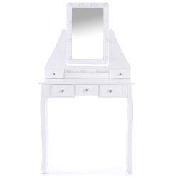 SDH158 Toaletka kosmetyczna z oświetleniem+taboret