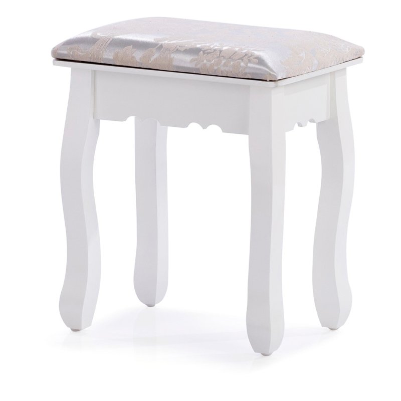 SDH158 Toaletka kosmetyczna z oświetleniem+taboret