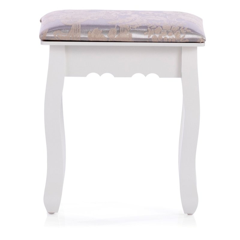 SDH158 Toaletka kosmetyczna z oświetleniem+taboret