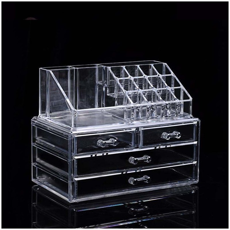 Szkatułka organizer na biżuterię kosmetyki