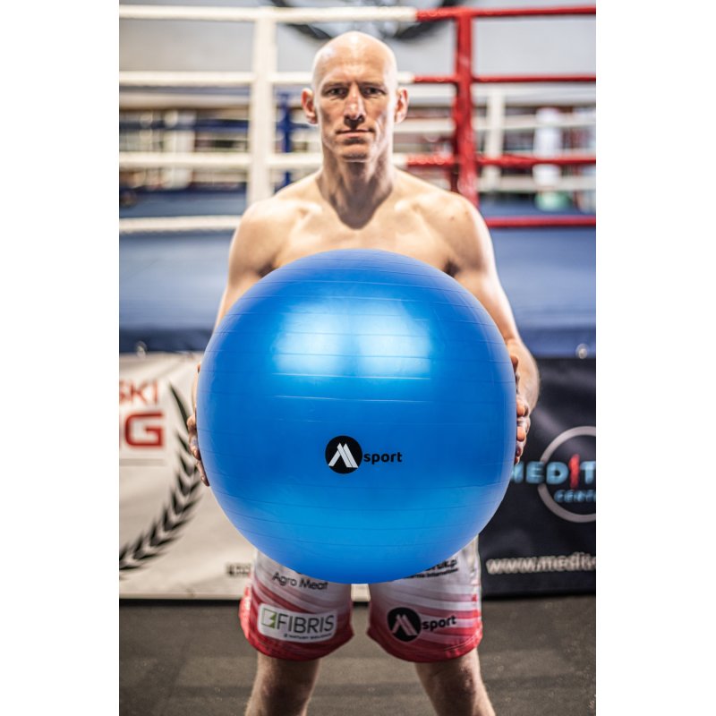 Piłka gimnastyczna rehabilitacyjna do fitness 65cm