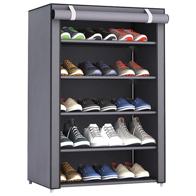 SDH167 Szafa tekstylna składana na buty 5 półek