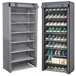 SDH164 Szafa tekstylna składana na buty 9 półek