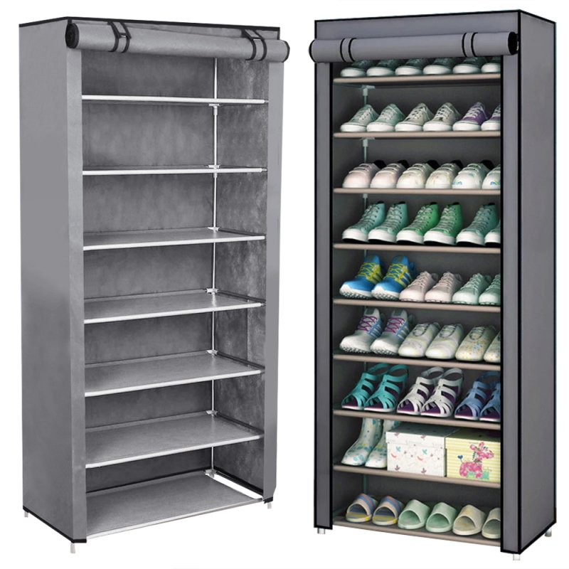 SDH164 Szafa tekstylna składana na buty 9 półek