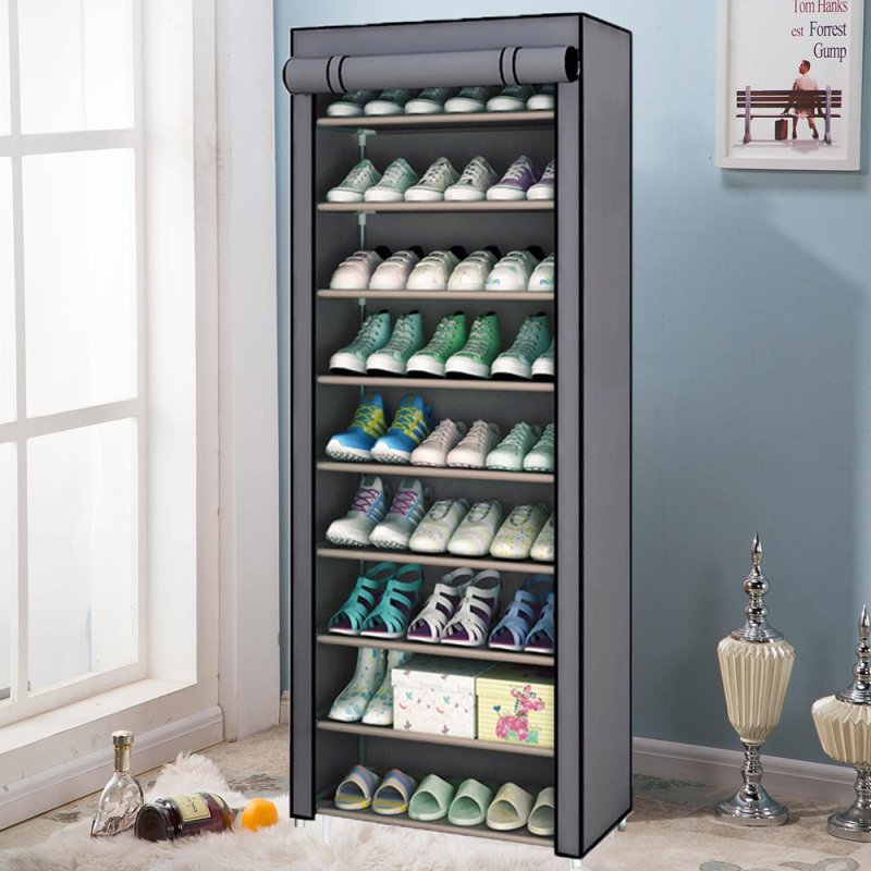 SDH164 Szafa tekstylna składana na buty 9 półek