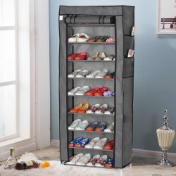 SDH164 Szafa tekstylna składana na buty 9 półek