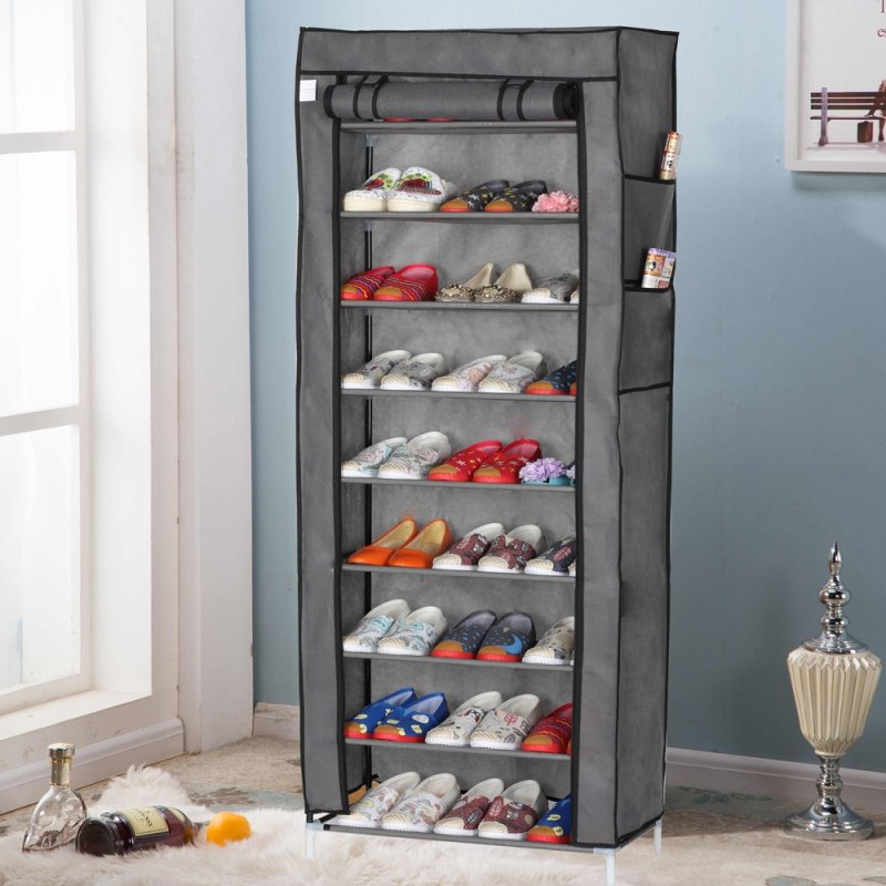 SDH164 Szafa tekstylna składana na buty 9 półek