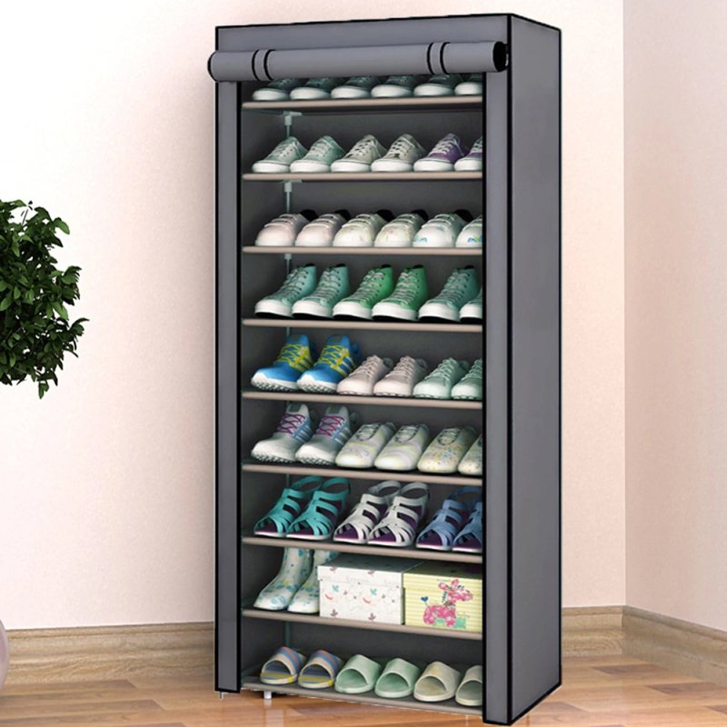 SDH164 Szafa tekstylna składana na buty 9 półek