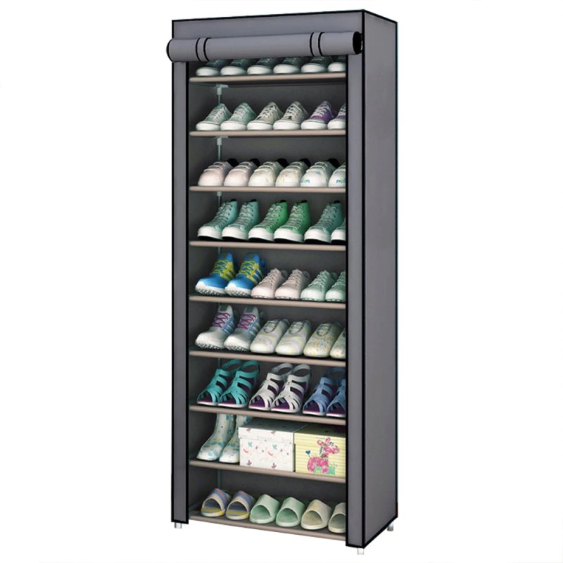 SDH164 Szafa tekstylna składana na buty 9 półek