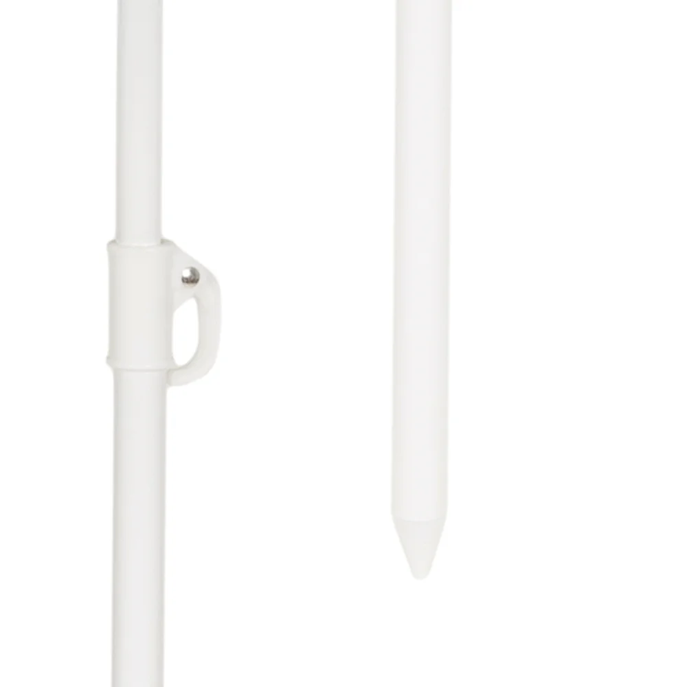 Parasol plażowy łamany wbijany 180cm Niebieski