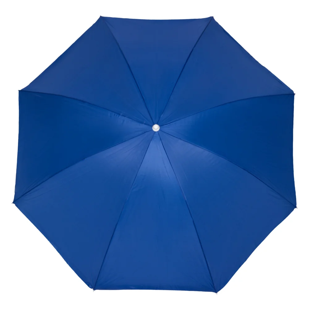 Parasol plażowy łamany wbijany 180cm Niebieski