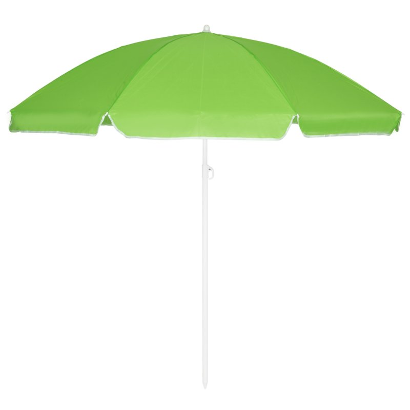 Parasol plażowy łamany wbijany 180cm Zielony