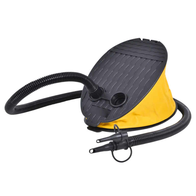 Pompka nożna do materaca, pontonu lub piłki + 3 końcówki