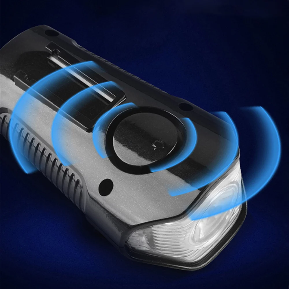 Lampka rowerowa USB LED z licznikiem Przód + Tył