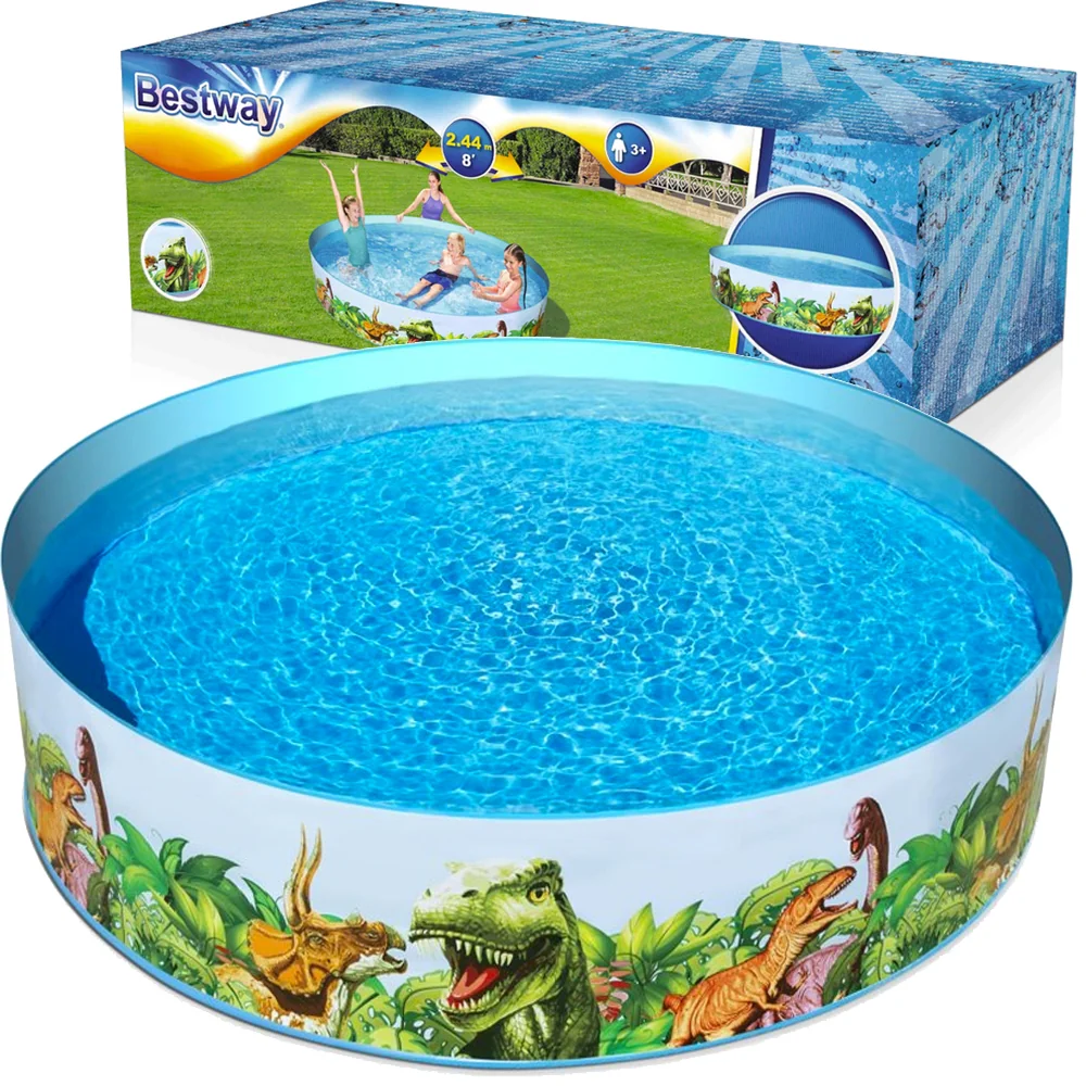 Basen rozporowy dla dzieci 183x38cm Dino BESTWAY Basen rozporowy dla dzieci 183x38cm Dino BESTWAY