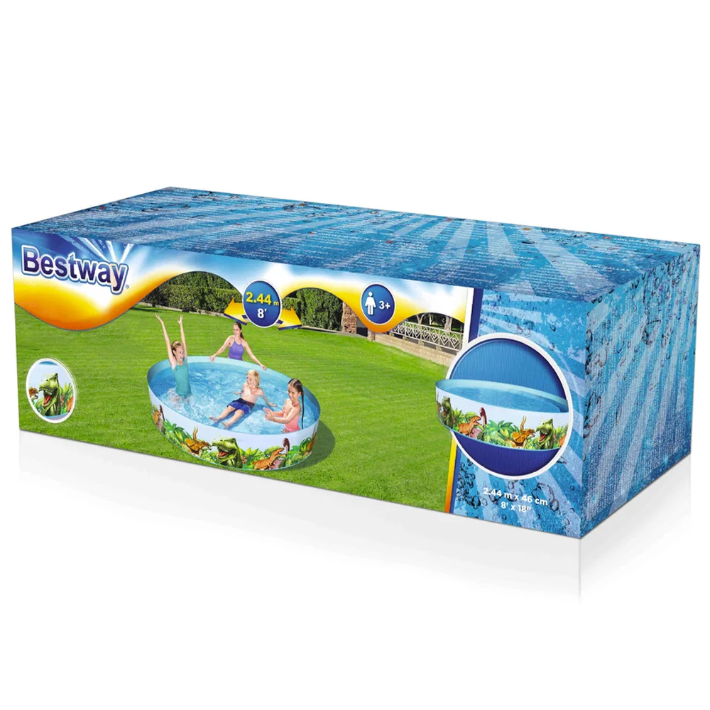 Basen rozporowy dla dzieci 183x38cm Dino BESTWAY Basen rozporowy dla dzieci 183x38cm Dino BESTWAY