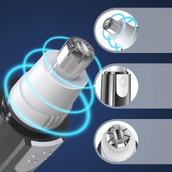 Trymer do nosa i uszu golarka 3w1