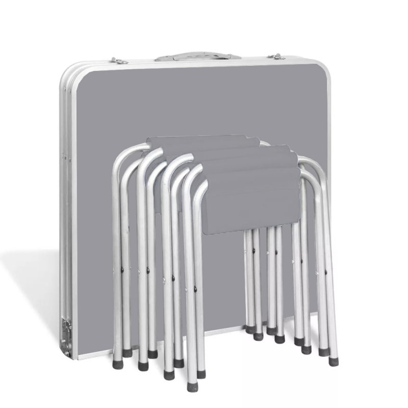 SDH092 Stół turystyczny składany + 4 krzesła