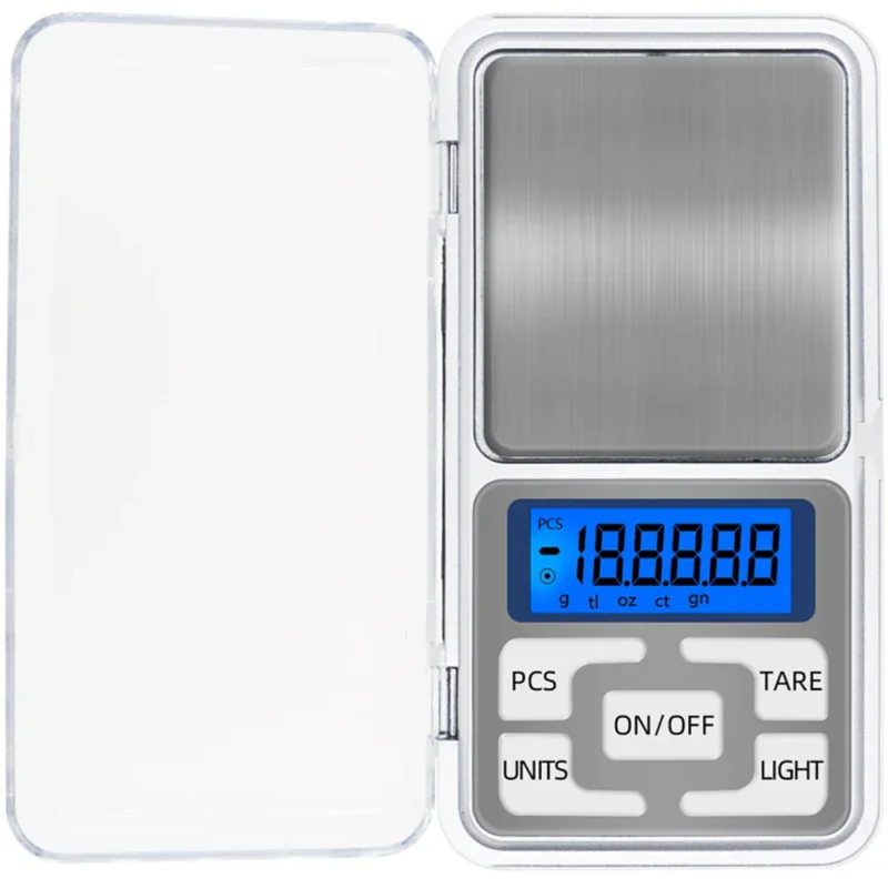 Waga jubilerska kieszonkowa w etui