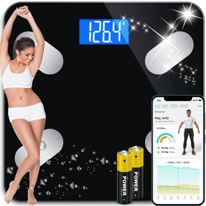 Waga łazienkowa analityczna do pomiaru BMI Smart