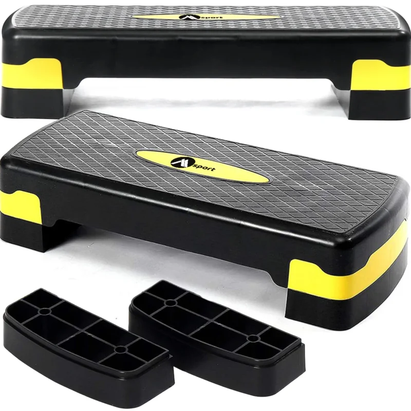 Step do aerobiku fitness 2-stopniowy