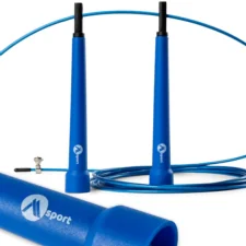 Skakanka z łozyskiem regulowana Niebieska